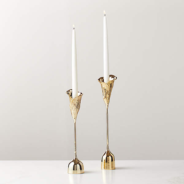 The Mantle Collection - Taper Candles & Brass Candle Holders – Carolina York