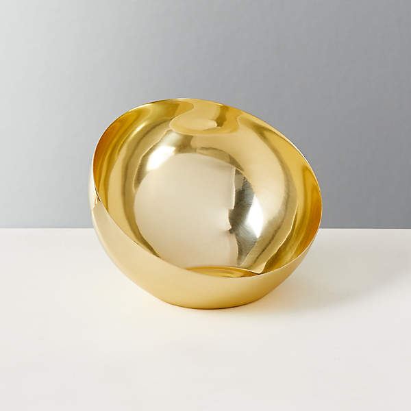 Gold champagne hot sale bowl