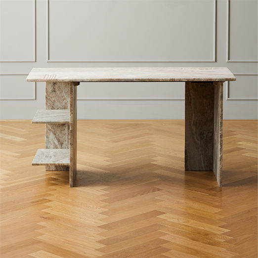 Modern Marble Desks CB2