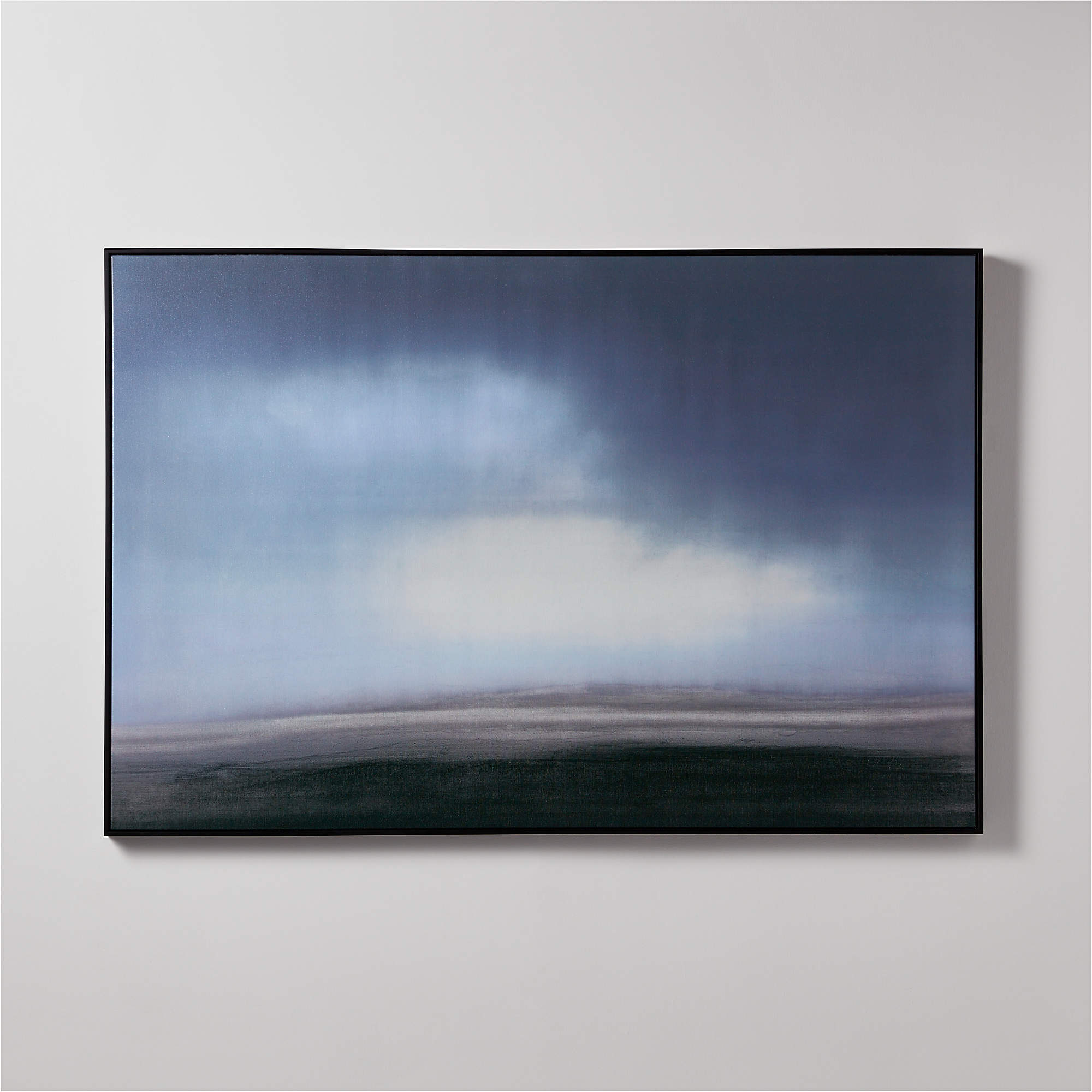 'Hereafter' Modern Abstract Oil Painting Reproduction in Frame by Mark