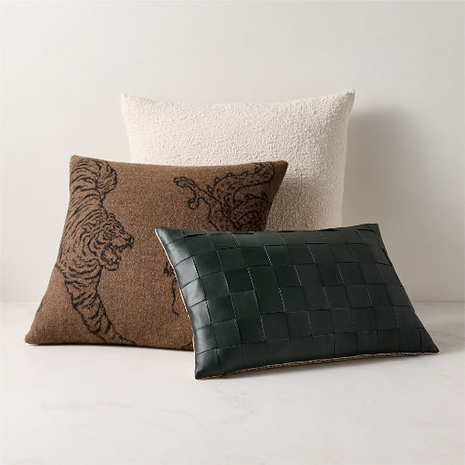 Heritage Texture Throw Pillow Set