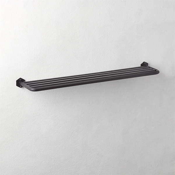 cb2 towel bar