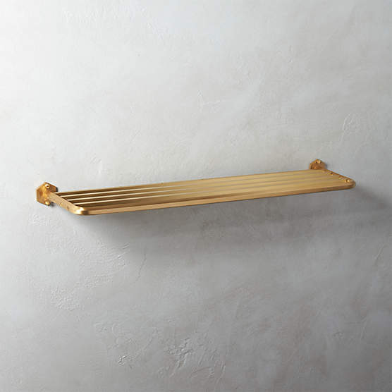 cb2 towel bar