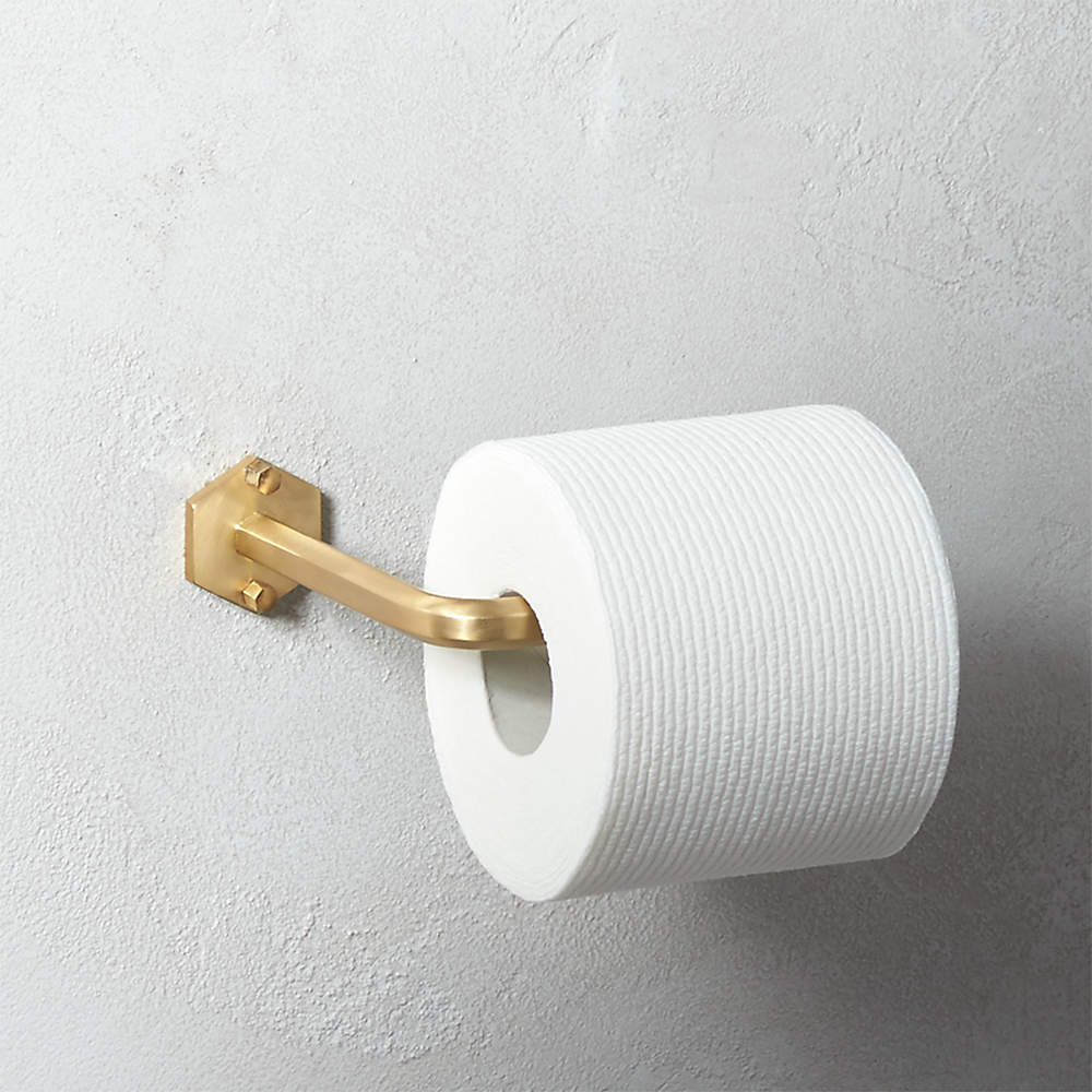 Details about   Antique Brass Bathroom Roll Paper Rack Wall Mount Bathroom Toilet Tissue Holder 