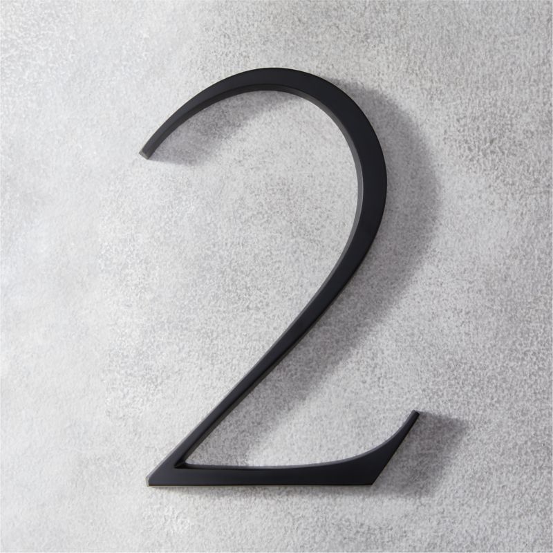 View Heymland 6" Black House Number 2 details