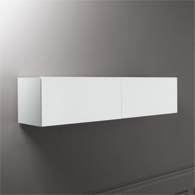 Wall Shelves Cb2 Hide N Seek Storage Shelf