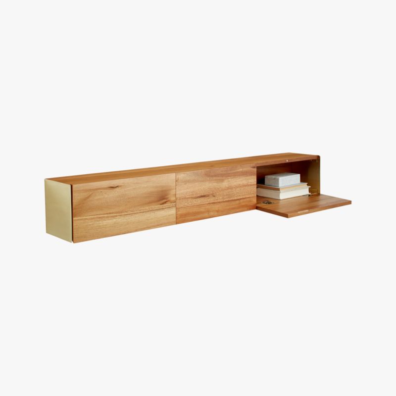 Hide N Seek Large Acacia Storage Shelf - image 6 of 7