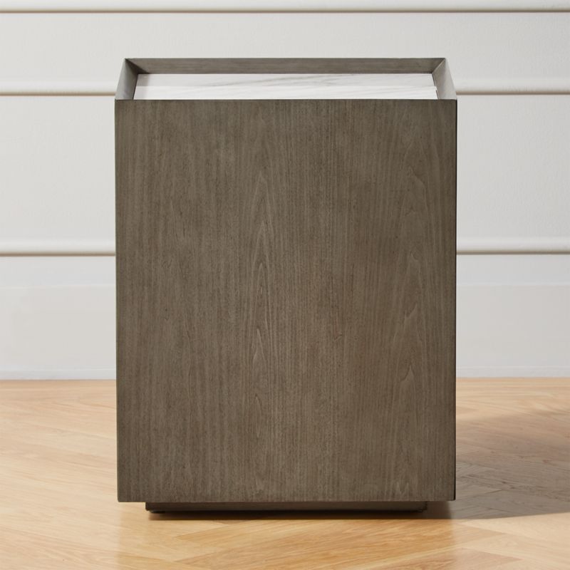 side table with storage for living room