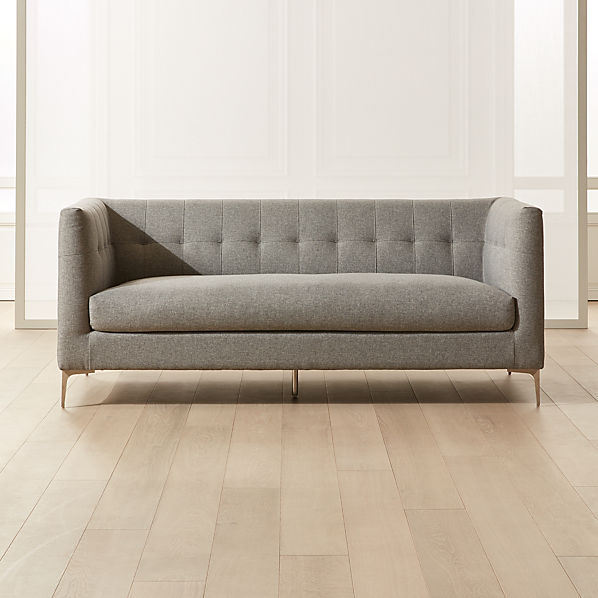 Holden Grey Tufted Sofa Reviews Cb2 Holden Grey Tufted Sofa Reviews Cb2