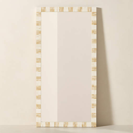 Honor Bone Inlay Full-Length Floor Mirror 36"x72"