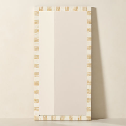 Honor Bone Inlay Full-Length Floor Mirror 36"x72"
