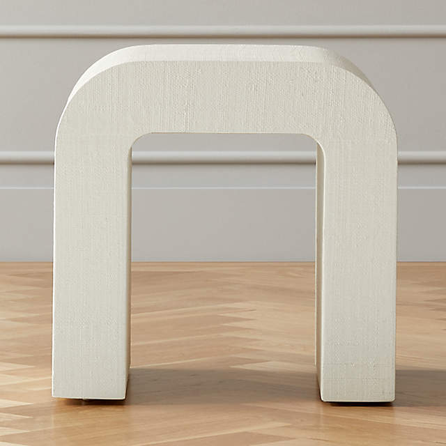 White horseshoe coffee table new arrivals