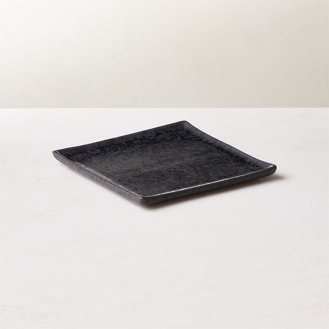 Hoxie Rectangular Metallic Serving Tray with Reactive Glaze + Reviews CB2