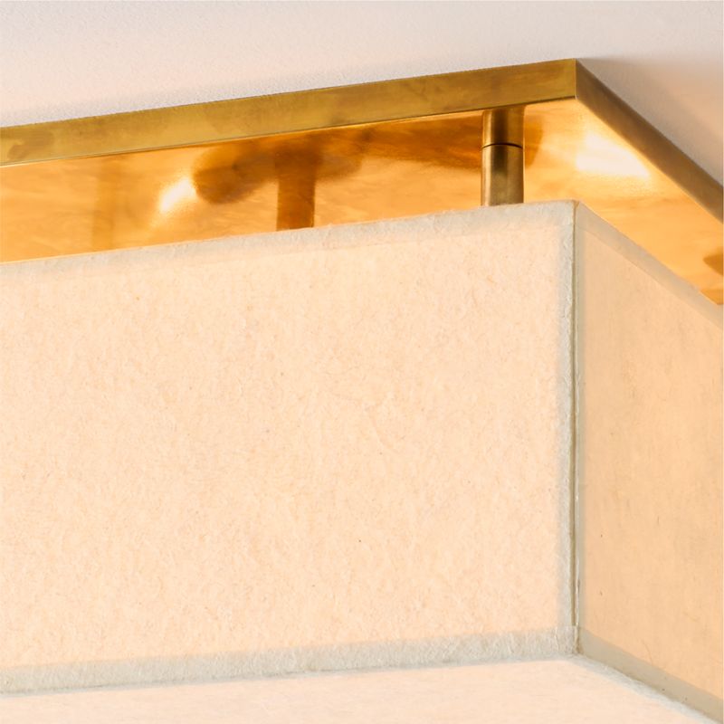 Hunter Paper Flush Mount - image 2 of 5