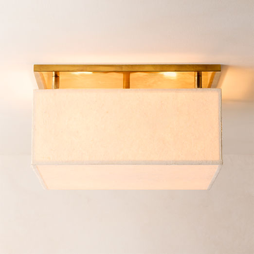 Hunter Paper Flush Mount