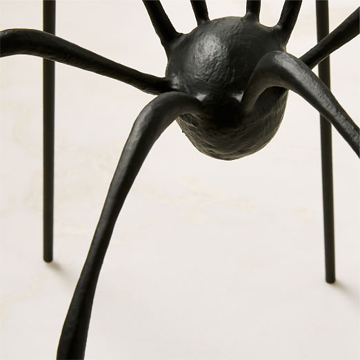 Huntsman Black Cast Aluminum Indoor/Outdoor Decorative Spider 18.5"