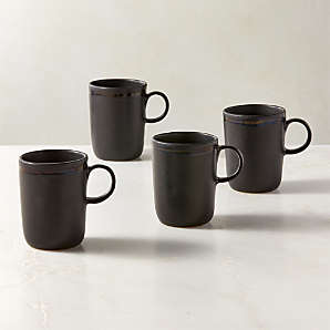 Coffee Mug Set No. 2, Cheery & Baffled Face (Mugs Without Handles) –  FIFTYEIGHT Products