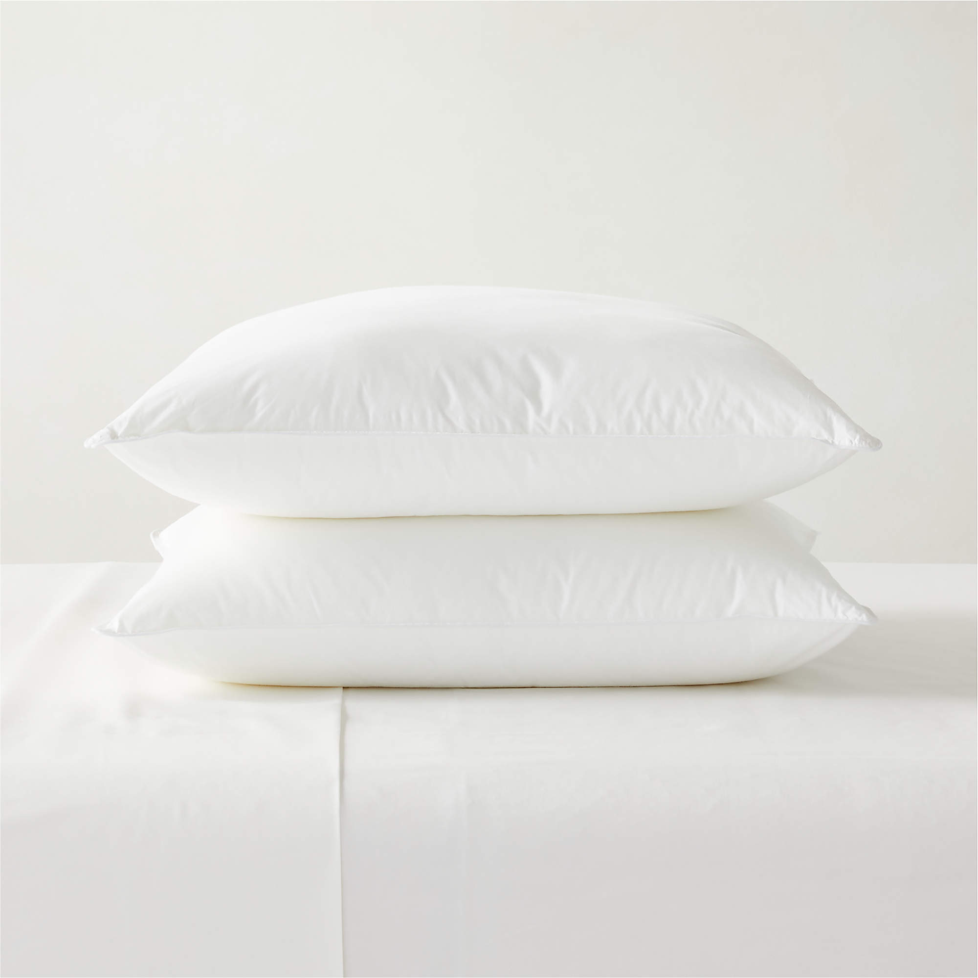 Hypoallergenic DownAlternative Euro Pillow Inserts Set of 2 + Reviews
