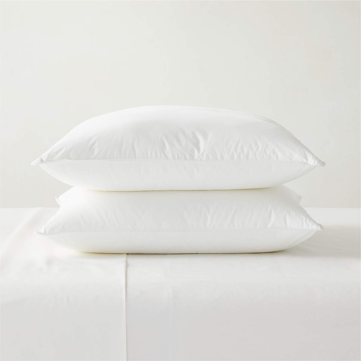 Hypoallergenic DownAlternative Euro Pillow Inserts Set of 2 + Reviews