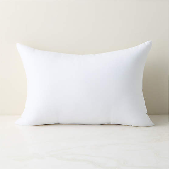 Hypoallergenic Down-Alternative Lumbar Pillow Insert 22"x15"