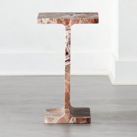 Cb2 Side Table Marble - Ingersolberg
