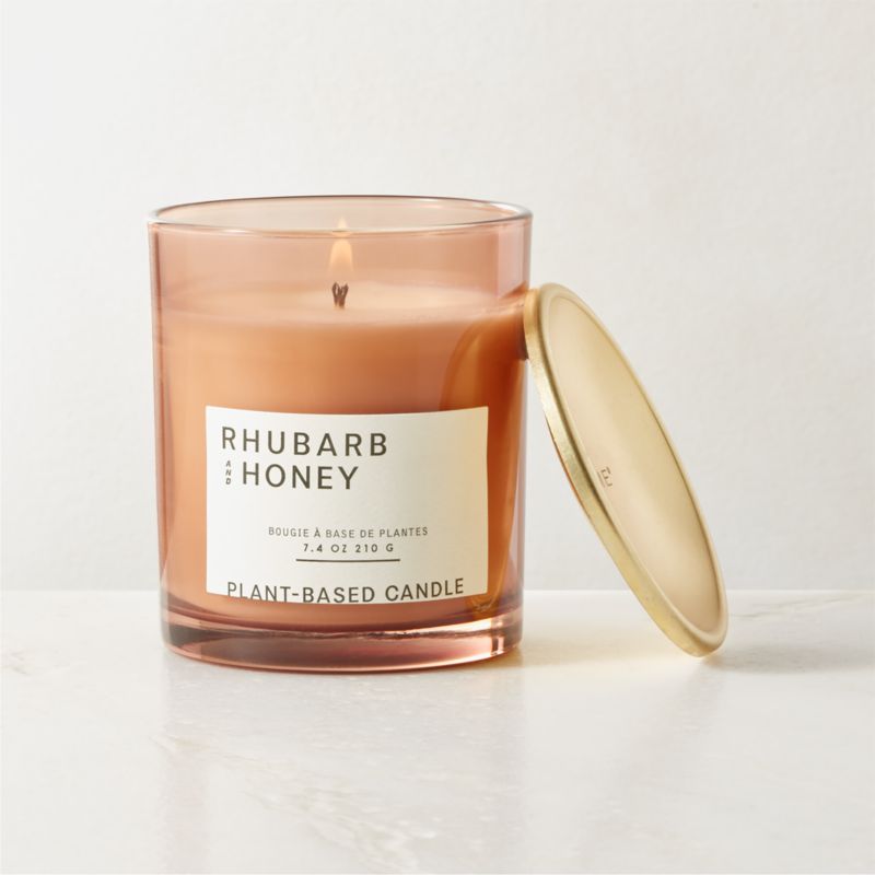 Illume Rhubarb + Honey Scented Candle 7.4oz - image 1 of 3