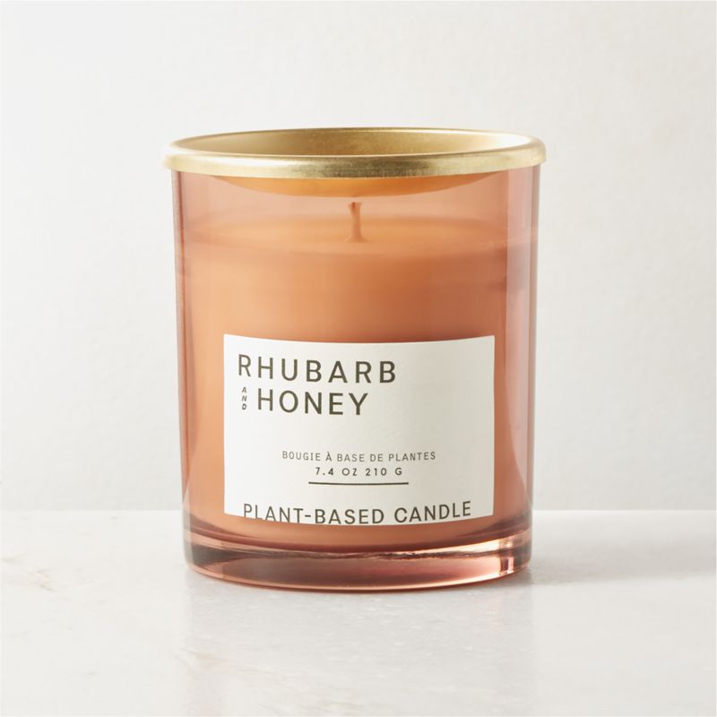 View Illume Rhubarb + Honey Scented Candle 7.4oz details