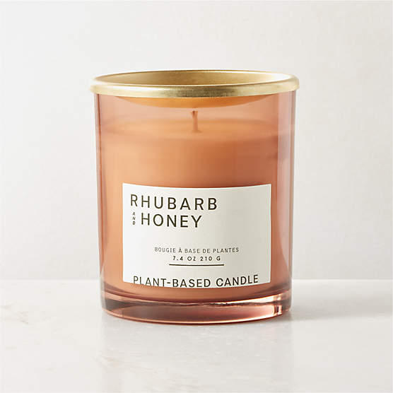 Illume Rhubarb + Honey Scented Candle 7.4oz