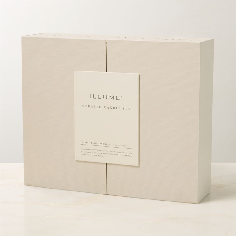 View Illume Scented Candle Gift Set of 12 details