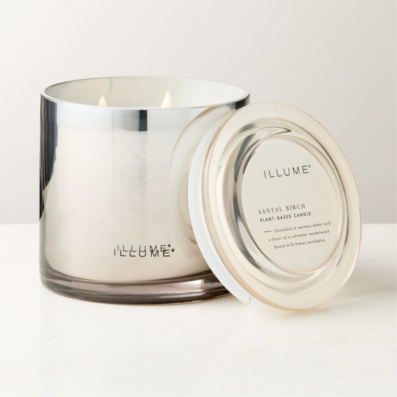 View Illume Santal + Birch Scented Candle 20.8oz details
