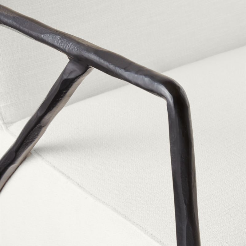 Imogene White Performance Fabric Lounge Chair - image 10 of 10