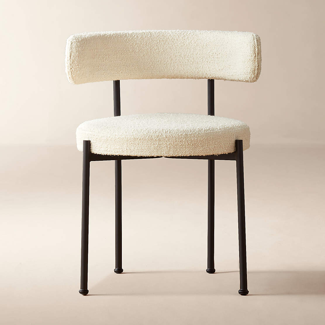 Drop Ivory Dining Chair + Reviews CB2
