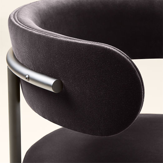 Inesse Mink Velvet Dining Chair