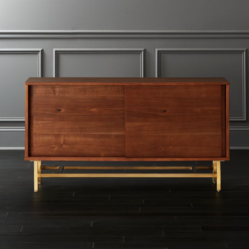 Inez Wood Credenza Reviews Cb2