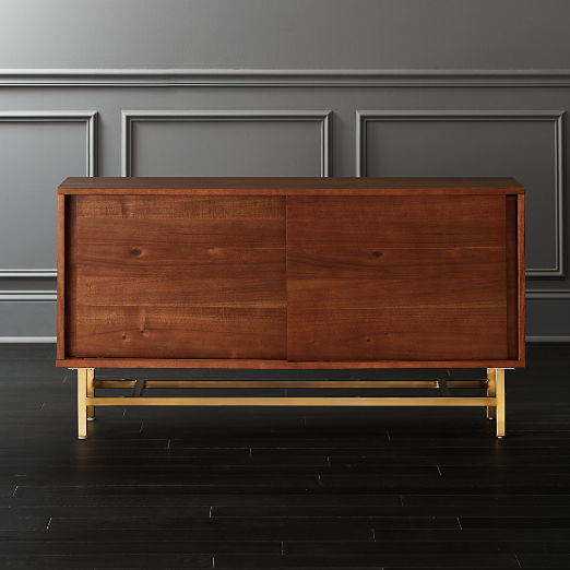 wood credenza CB2