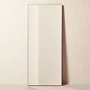 Infinity Modern Standing Brass Full-Length Floor Mirror 32"x76"