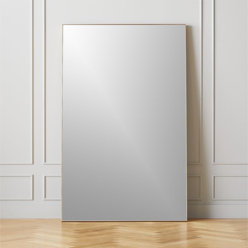 Infinity Modern Brass Full-Length Floor Mirror 48"x76" - image 0 of 5