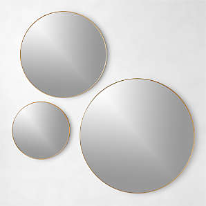 30 Ways to Style Large Round Mirrors