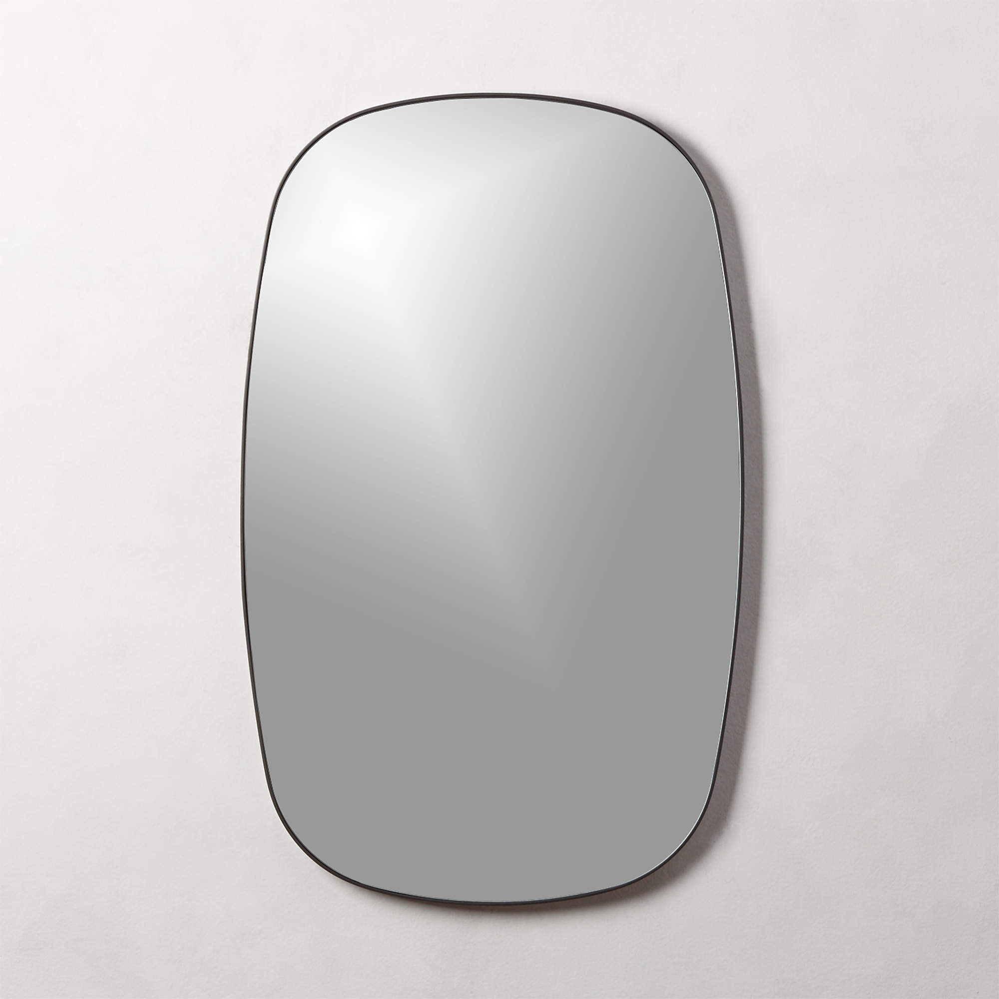 Infinity Walnut Oblong Wall Mirror 23