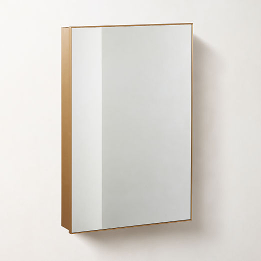 Infinity Brass Medicine Cabinet 24"x36"