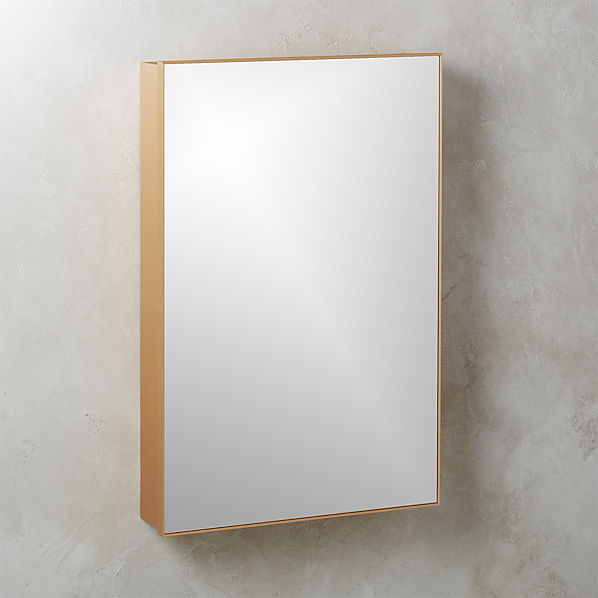 Infinity Copper Medicine Cabinet 24 X36 Reviews Cb2