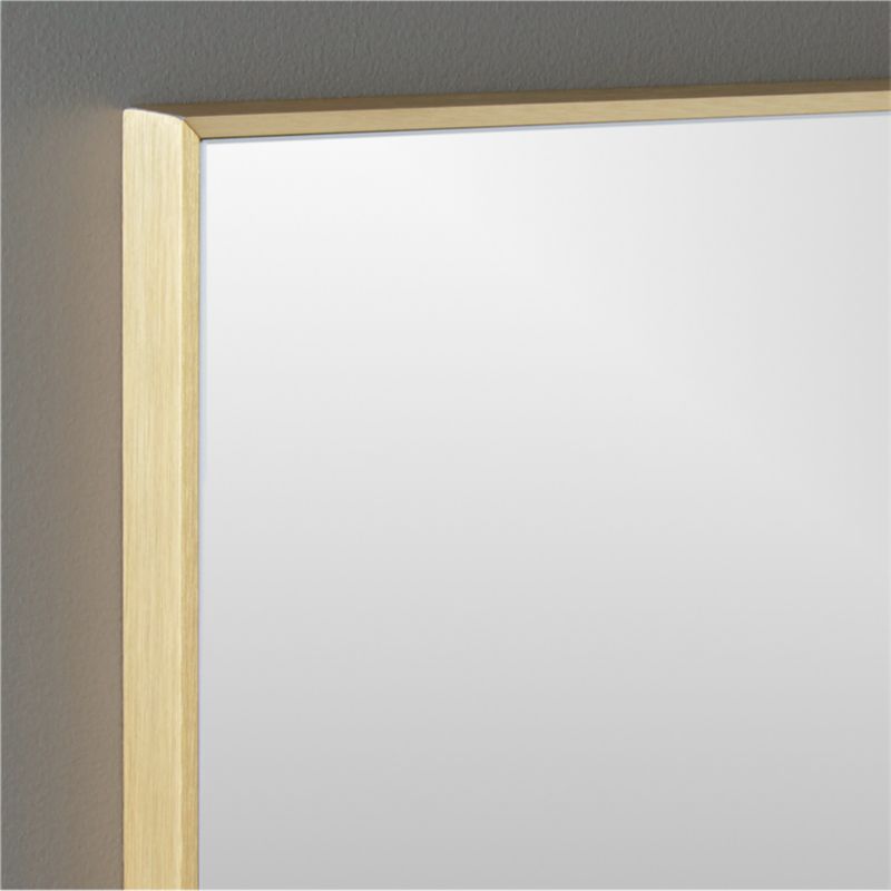 Infinity Brass Rectangular Wall Mirror 24"x36" - image 3 of 6