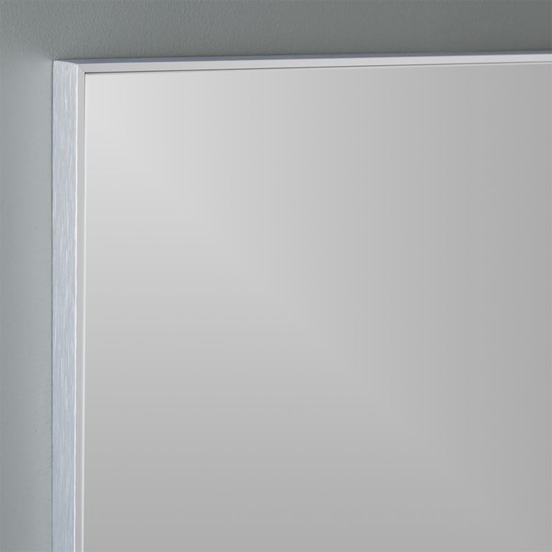 Infinity Silver Rectangular Wall Mirror 24"x36" - image 3 of 5