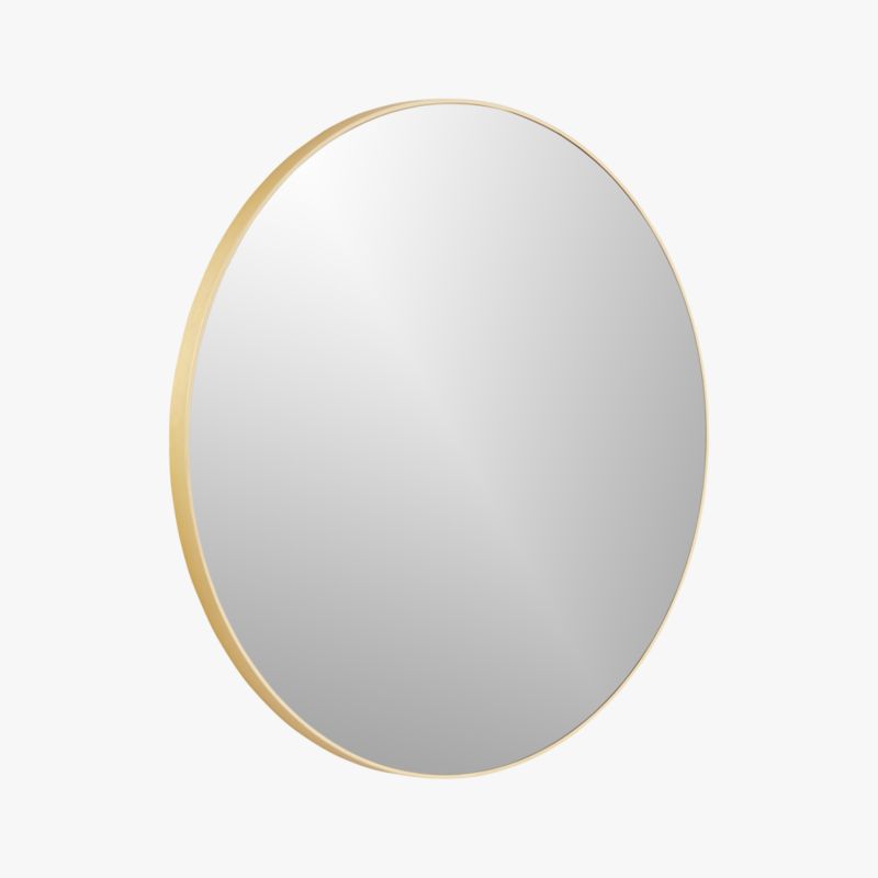 Infinity Brass Round Wall Mirror 24" - image 3 of 10