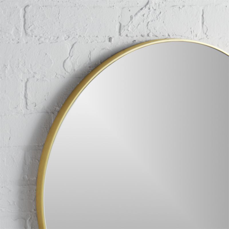 Infinity Brass Round Wall Mirror 24" - image 4 of 10