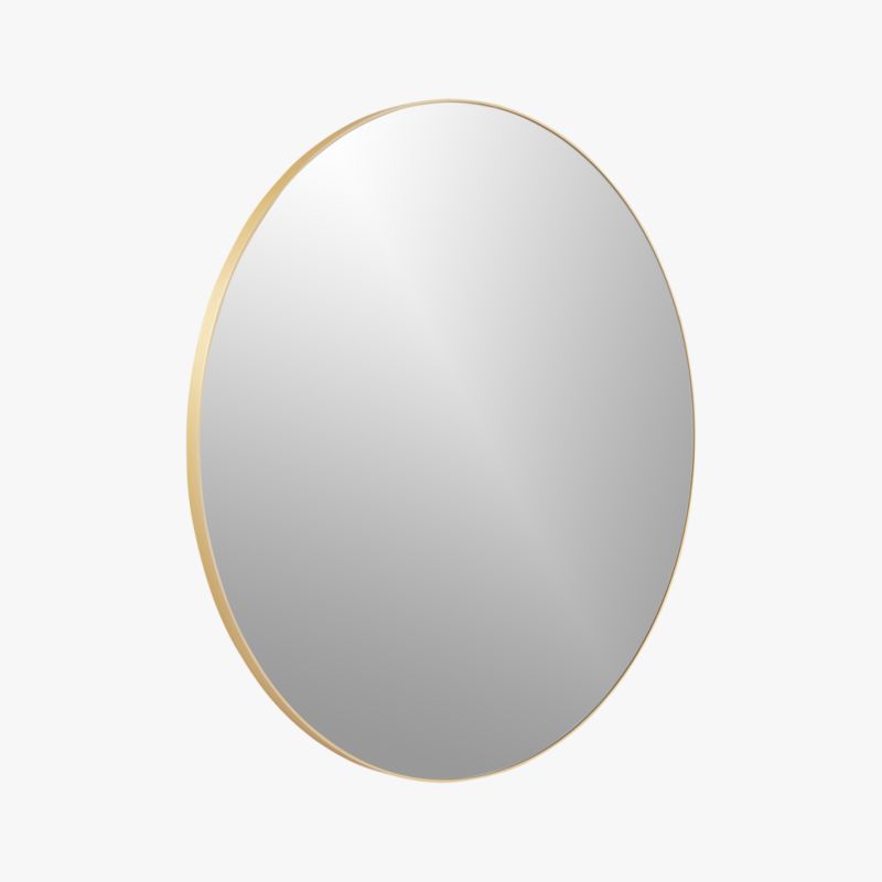 Infinity Brass Round Wall Mirror 36" - image 2 of 11