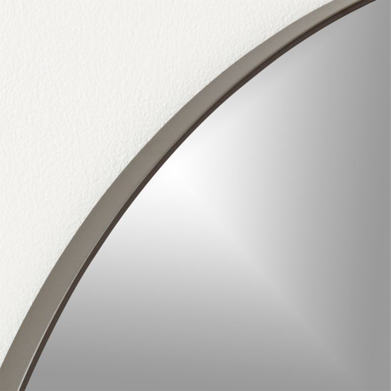 Infinity Black Round Wall Mirror 36" - image 4 of 13