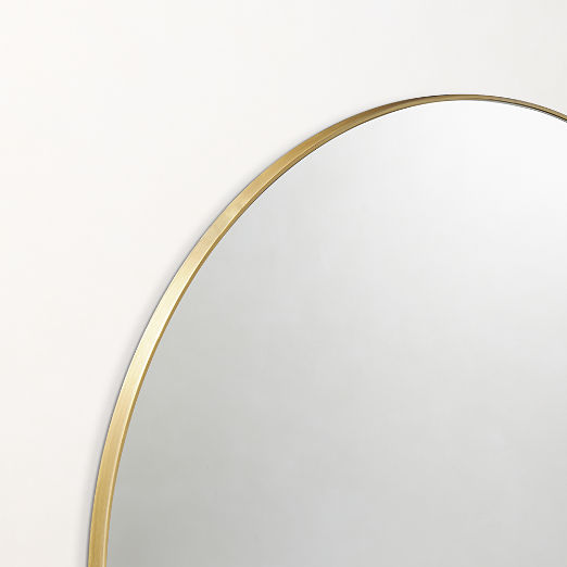 Infinity Brass Round Wall Mirror 36"
