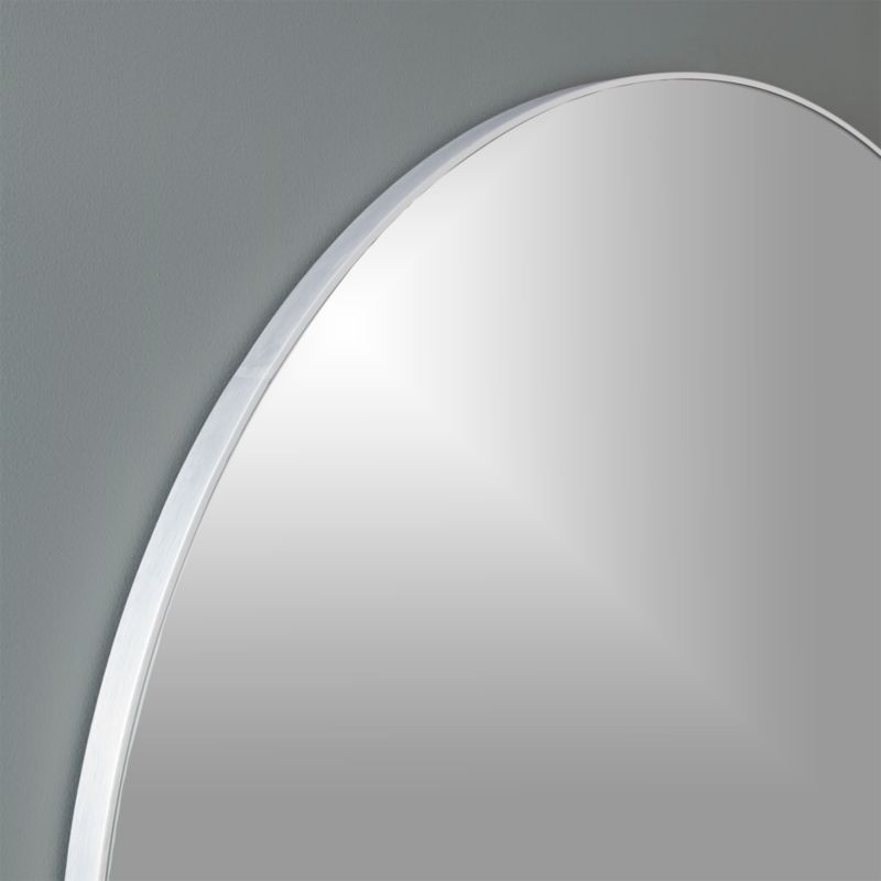 Infinity Silver Round Wall Mirror 36" - image 3 of 9