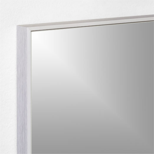 Infinity Rectangular Silver Wall Mirror 36"x48"